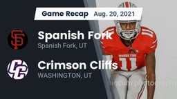 Recap: Spanish Fork  vs. Crimson Cliffs  2021