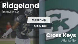 Matchup: Ridgeland vs. Cross Keys  2018
