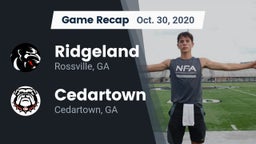 Recap: Ridgeland  vs. Cedartown  2020