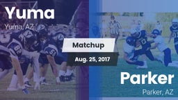 Matchup: Yuma vs. Parker  2017