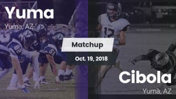 Matchup: Yuma vs. Cibola  2018