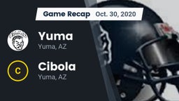 Recap: Yuma  vs. Cibola  2020