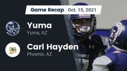 Recap: Yuma  vs. Carl Hayden  2021