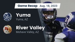 Recap: Yuma  vs. River Valley  2023
