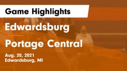 Edwardsburg  vs Portage Central  Game Highlights - Aug. 20, 2021