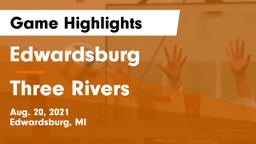 Edwardsburg  vs Three Rivers  Game Highlights - Aug. 20, 2021