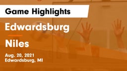 Edwardsburg  vs Niles  Game Highlights - Aug. 20, 2021
