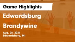 Edwardsburg  vs Brandywine  Game Highlights - Aug. 28, 2021