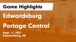 Edwardsburg  vs Portage Central  Game Highlights - Sept. 11, 2021