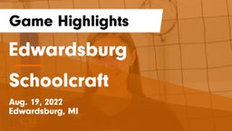 Edwardsburg  vs Schoolcraft Game Highlights - Aug. 19, 2022