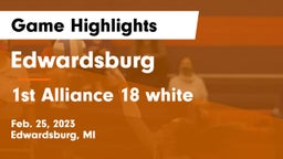 Edwardsburg  vs 1st Alliance 18 white Game Highlights - Feb. 25, 2023