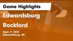 Edwardsburg  vs Rockford  Game Highlights - Sept. 9, 2023