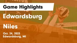 Edwardsburg  vs Niles  Game Highlights - Oct. 24, 2023