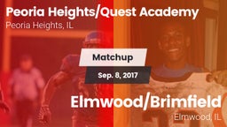 Matchup: Peoria Heights vs. Elmwood/Brimfield  2017