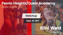 Matchup: Peoria Heights vs. Illini West  2017
