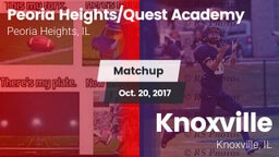 Matchup: Peoria Heights vs. Knoxville  2017