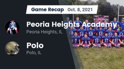 Recap: Peoria Heights Academy vs. Polo  2021