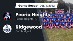 Recap: Peoria Heights  vs. Ridgewood  2022