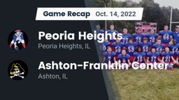 Recap: Peoria Heights  vs. Ashton-Franklin Center  2022