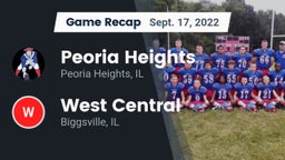 Recap: Peoria Heights  vs. West Central  2022