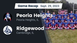 Recap: Peoria Heights  vs. Ridgewood  2023