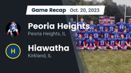 Recap: Peoria Heights  vs. Hiawatha  2023