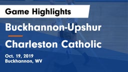 Buckhannon-Upshur  vs Charleston Catholic Game Highlights - Oct. 19, 2019