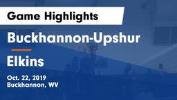 Buckhannon-Upshur  vs Elkins Game Highlights - Oct. 22, 2019