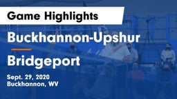 Buckhannon-Upshur  vs Bridgeport Game Highlights - Sept. 29, 2020