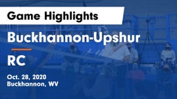 Buckhannon-Upshur  vs RC Game Highlights - Oct. 28, 2020