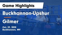 Buckhannon-Upshur  vs Gilmer Game Highlights - Oct. 29, 2020