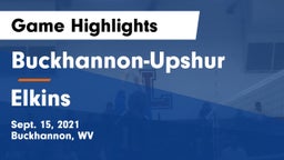 Buckhannon-Upshur  vs Elkins Game Highlights - Sept. 15, 2021
