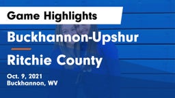 Buckhannon-Upshur  vs Ritchie County Game Highlights - Oct. 9, 2021