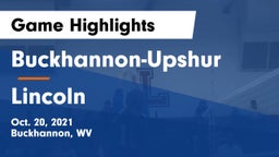 Buckhannon-Upshur  vs Lincoln  Game Highlights - Oct. 20, 2021