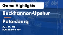 Buckhannon-Upshur  vs Petersburg  Game Highlights - Oct. 23, 2021