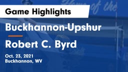 Buckhannon-Upshur  vs Robert C. Byrd  Game Highlights - Oct. 23, 2021