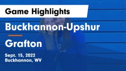 Buckhannon-Upshur  vs Grafton  Game Highlights - Sept. 15, 2022