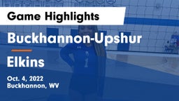 Buckhannon-Upshur  vs Elkins  Game Highlights - Oct. 4, 2022