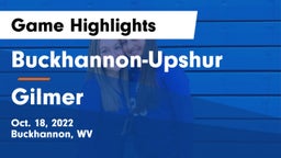 Buckhannon-Upshur  vs Gilmer Game Highlights - Oct. 18, 2022