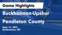 Buckhannon-Upshur  vs Pendleton County  Game Highlights - Sept. 21, 2023