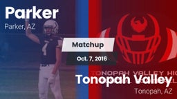 Matchup: Parker  vs. Tonopah Valley  2016
