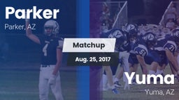 Matchup: Parker  vs. Yuma  2017