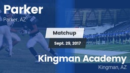 Matchup: Parker  vs. Kingman Academy  2017