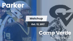 Matchup: Parker  vs. Camp Verde  2017