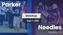 Matchup: Parker  vs. Needles  2018