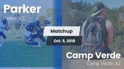Matchup: Parker  vs. Camp Verde  2018