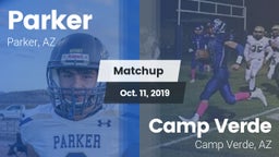 Matchup: Parker  vs. Camp Verde  2019