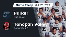 Recap: Parker  vs. Tonopah Valley  2020