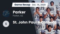Recap: Parker  vs. St. John Paul II Catholic 2020