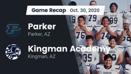 Recap: Parker  vs. Kingman Academy  2020